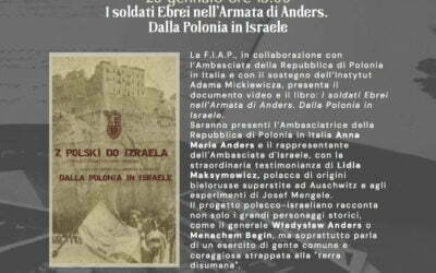 I soldati Ebrei nell’Armata di Anders. Dalla Polonia in Israele.